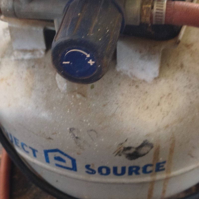 Project Source Pancake Air Compressor, Steel Tank, Portable, White gallery