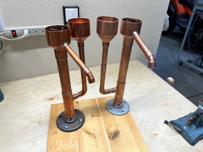 Handcrafted Copper Proofing Parrot for distilling. Fully assembled Free shipping gallery