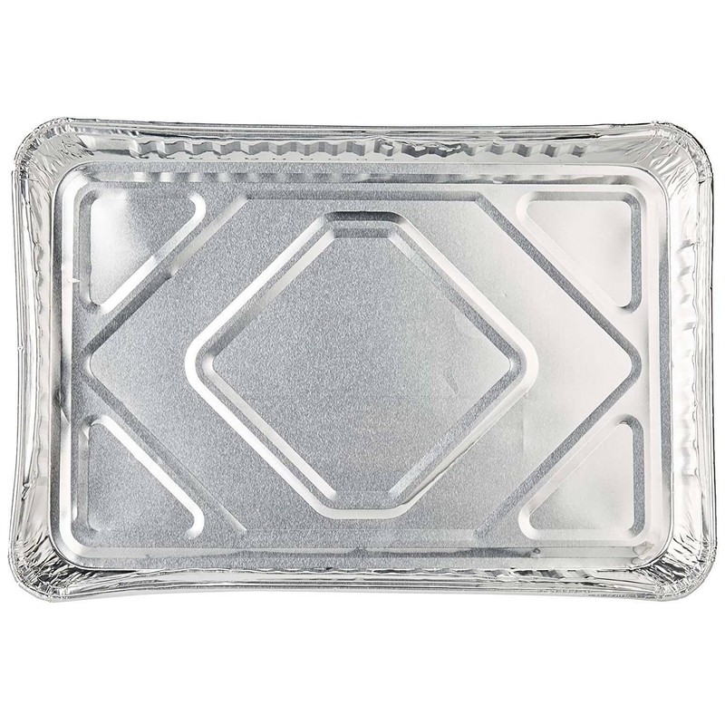 Disposable Cookie Aluminum tray/Cookie Sheet 17 3/4 x 12 3/4 x 1 1/4 inches gallery