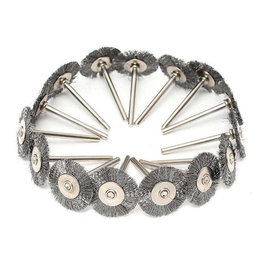 5-40 Stainless Steel Wire Brush For Dremel Rotary Die Grinder Removal Wheel Tool gallery