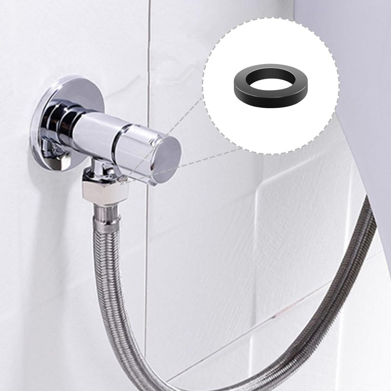 Shower Head Gasket, Shower Head Filter Gasket 12pcs Rubber Washers Plumbing 1... gallery