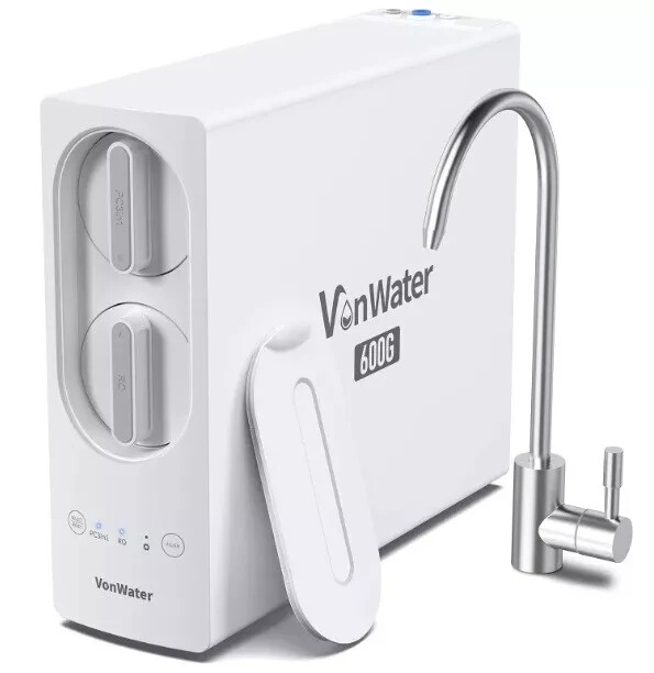 Tankless RO Reverse Osmosis System Water Filter Under Sink Filtration 600 GPD gallery
