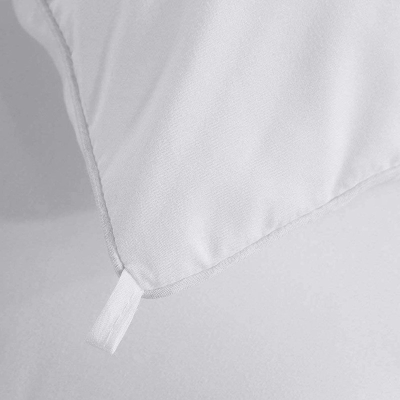 Bedding down Alternative Comforter (Queen, White) - All Season Comforter - Plush gallery