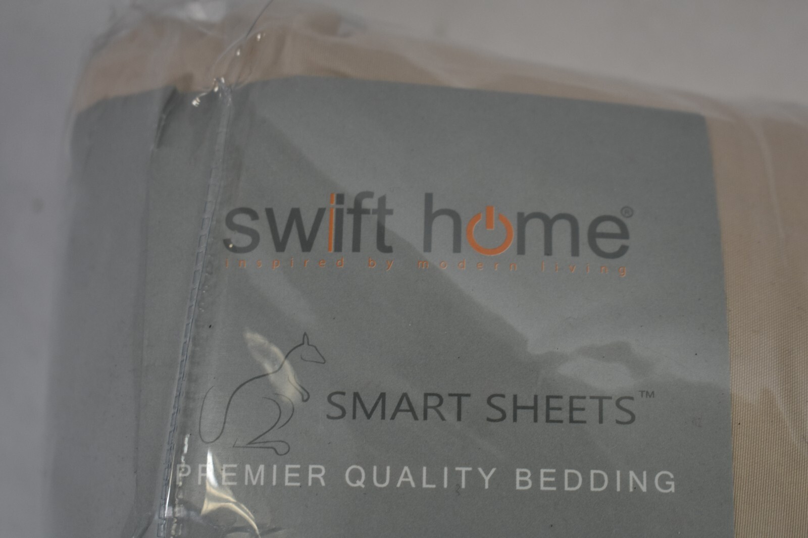 Swift Home Essential Soft Bedding Sheet Set Cream King Size Microfiber Silky gallery