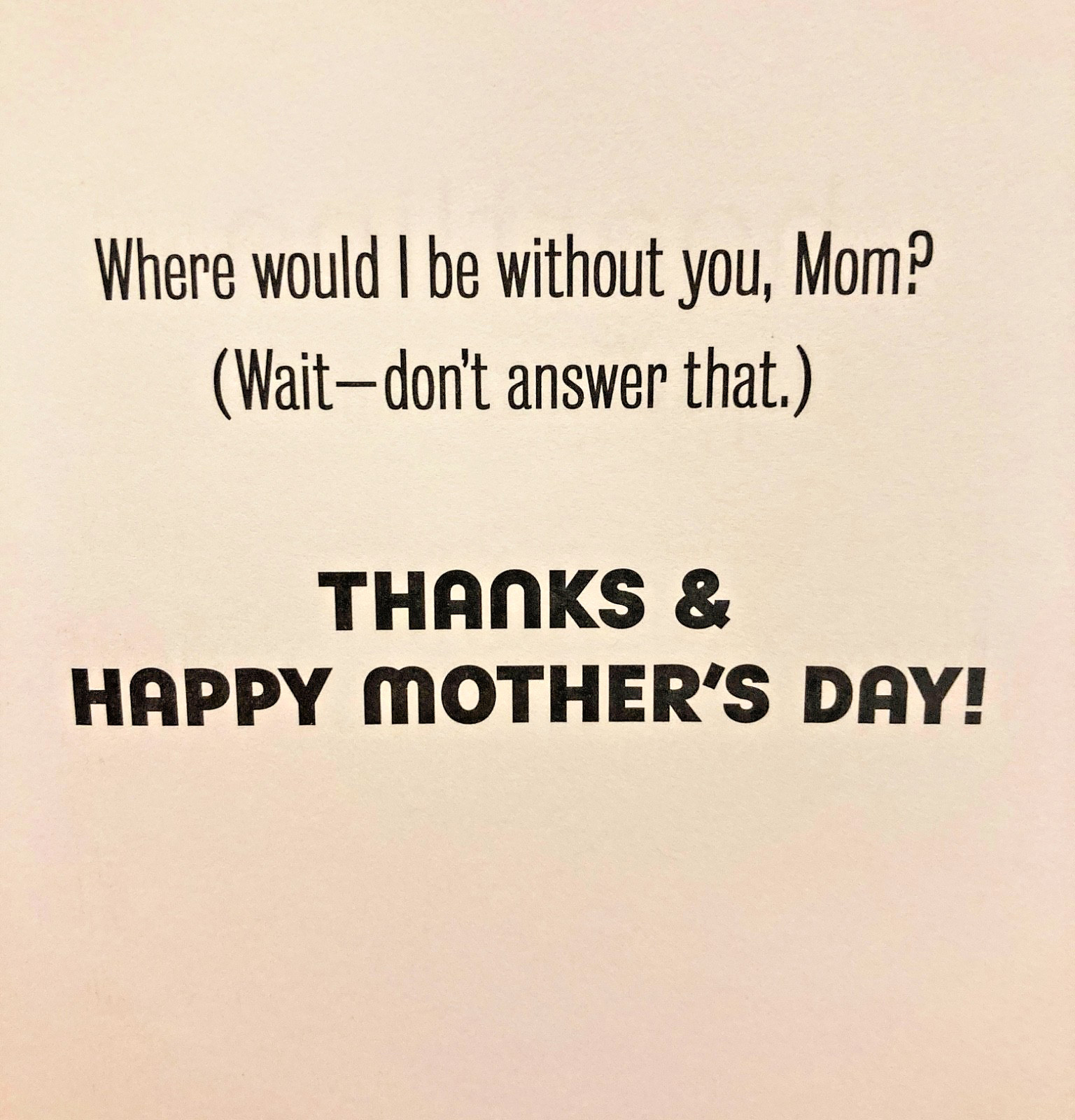 #1 Life Hack Funny Mother’s Day Hallmark Greeting Card Envelope Included gallery