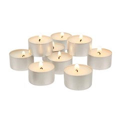 Unscented Long Burning White Tealight Candles, Bulk Pack, 6-7 Hour Burn Time,…
