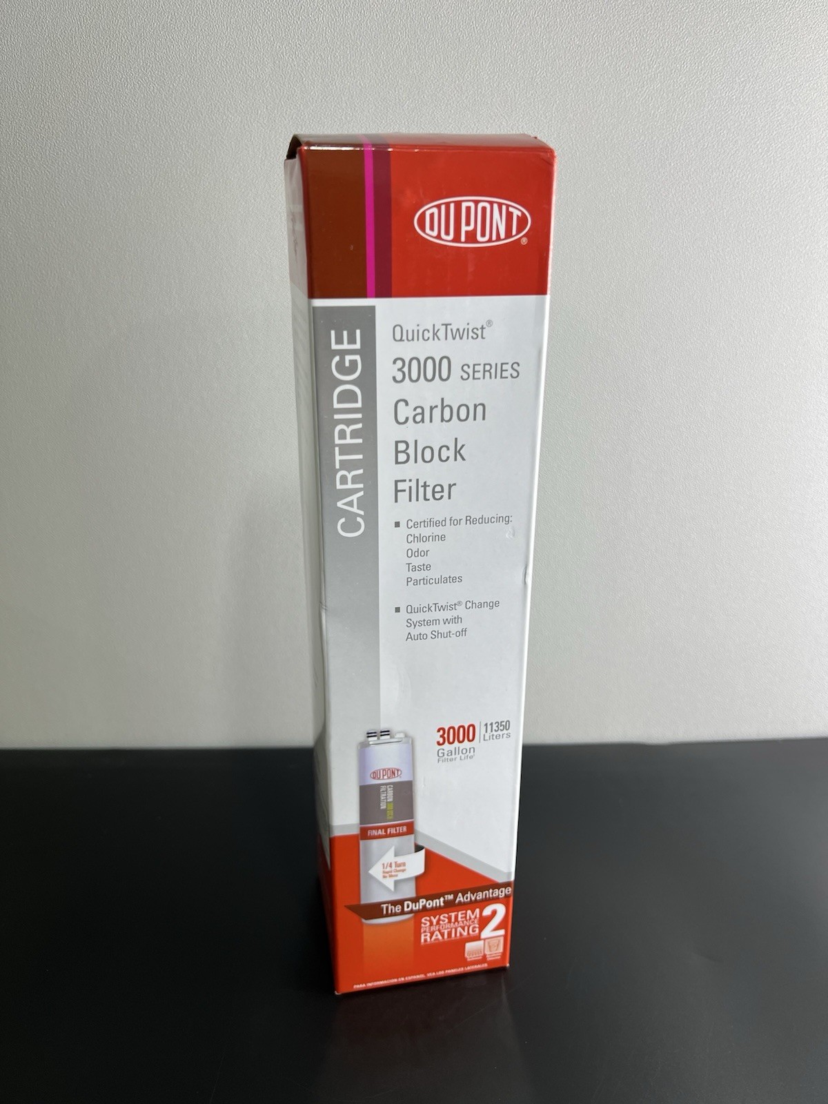 DuPont QuickTwist Water Filter Sediment 300 QT Series WFQTC3001 gallery