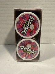 Ice Breakers Sugar Free Mints, Sour Assorted 1.5 Ounce (Pack of 8)
