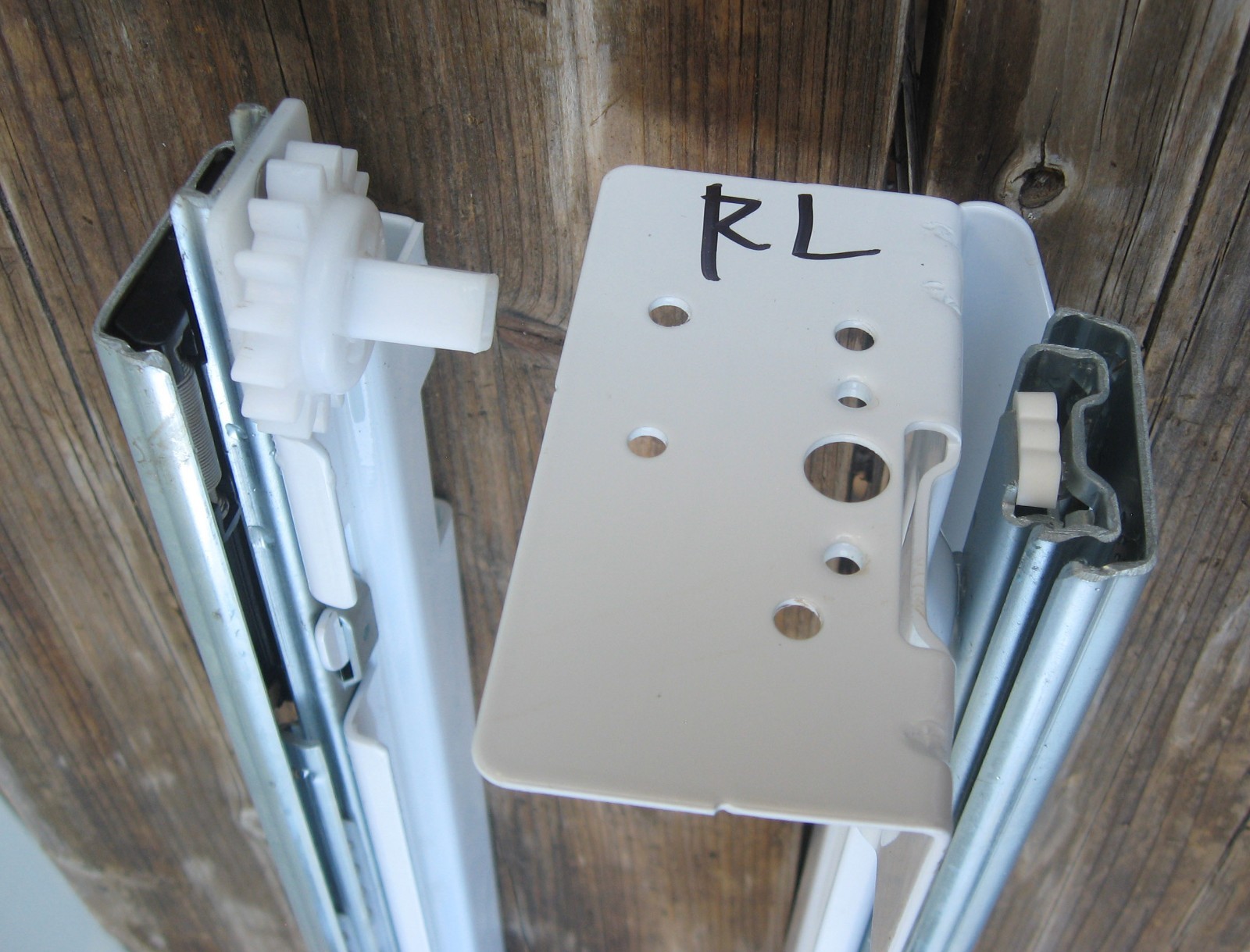 LG Kenmore Freezer Drawer Rail and Connector RIGHT MGT42902801 MCD42341602 gallery
