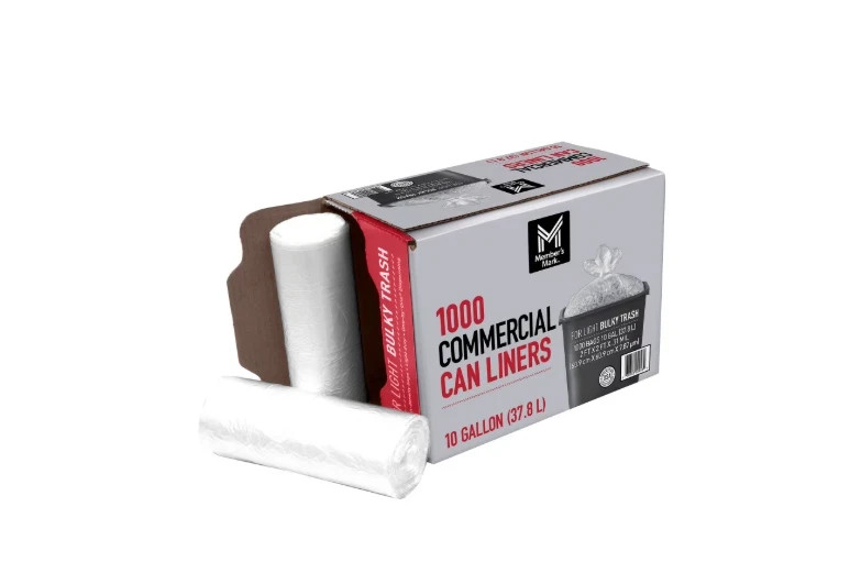 Member's Mark 10-Gallon Commercial Can Liners, 1000 ct. gallery