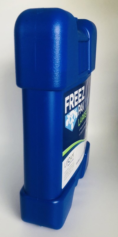 FREEZ PAK LARGE Reusable Ice Substitute Blue 1 Pack (8”Hx7”Wx1.8”L)2.5 Pounds gallery
