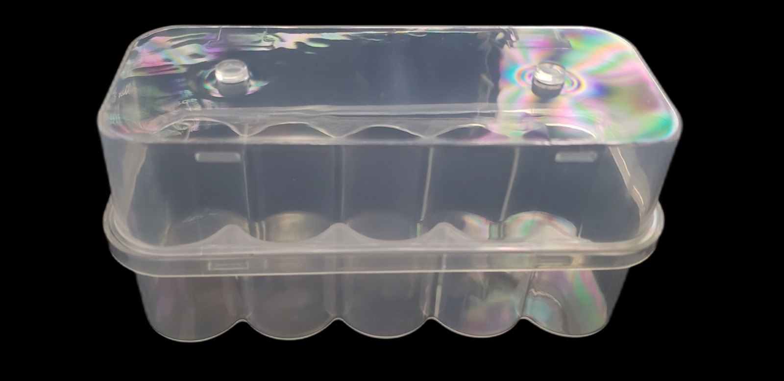 Clear Plastic 10 x 10mL Vial Storage Box Case gallery