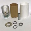 Lamp kit E-26 2" medium-based socket-8' WHITE CORD w/ line switch TD-401/TR-230 gallery