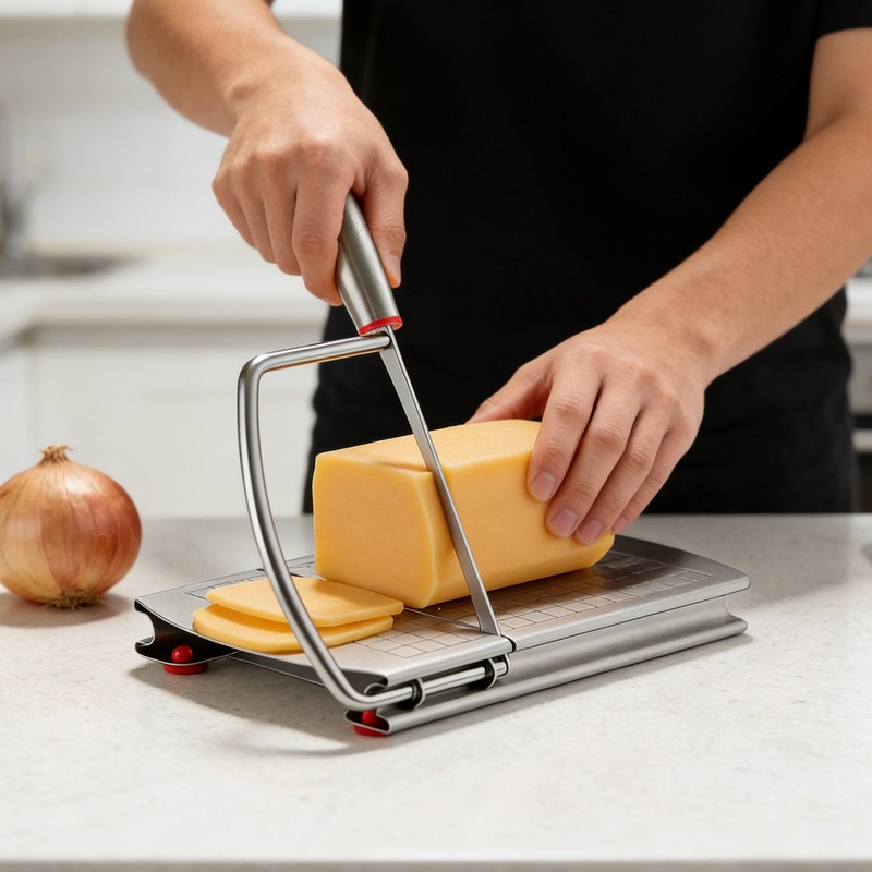 Cheese Slicer, Multipurpose Cheese Cutter, Stainless Steel Cheese Slicers gallery