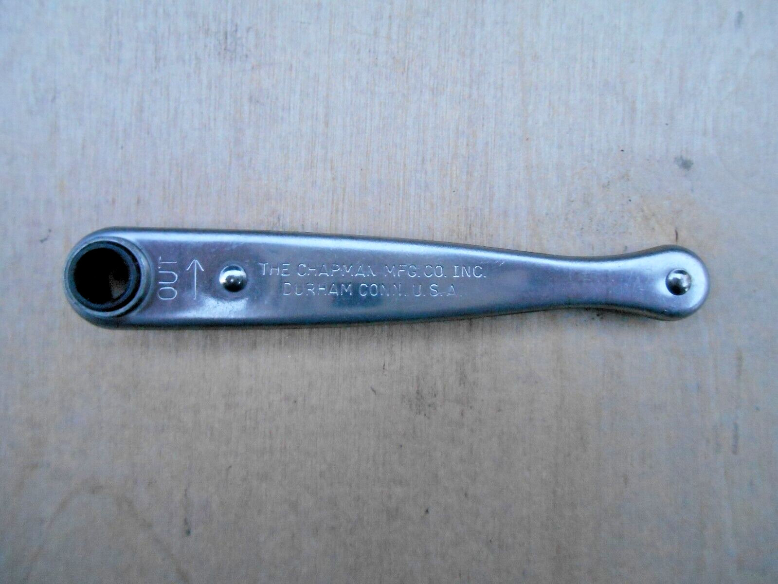Chapman MFG CM - 13 Famous Mini 1/4" Drive Ratchet USA MADE gallery