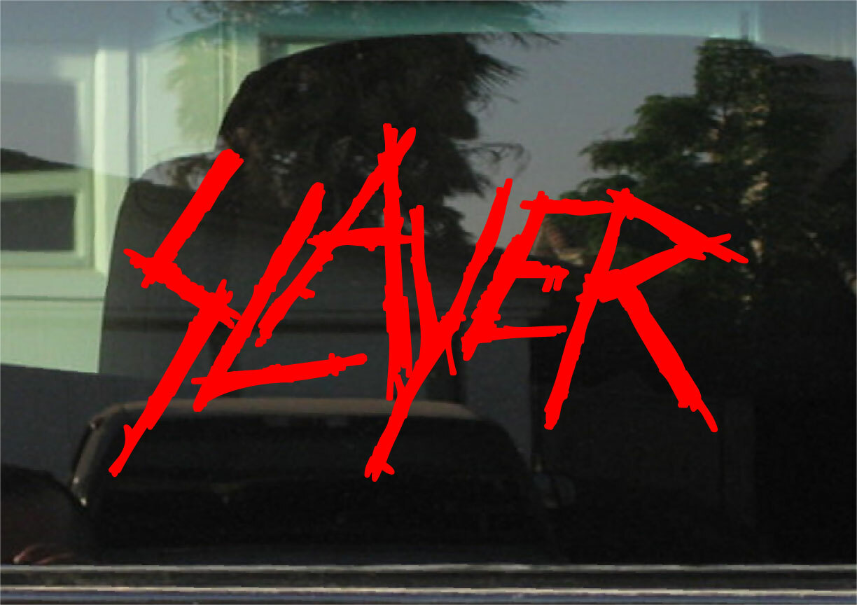 Slayer Custom Vinyl Sticker Decal Band Music Concert gallery