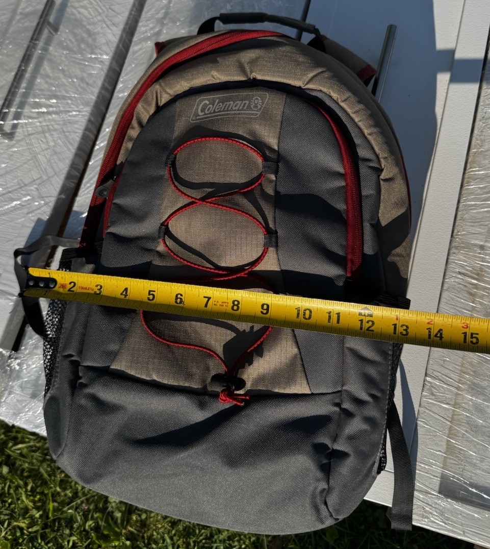 Coleman Backpack/Book Bag Or To Carry Cold Drinks 2