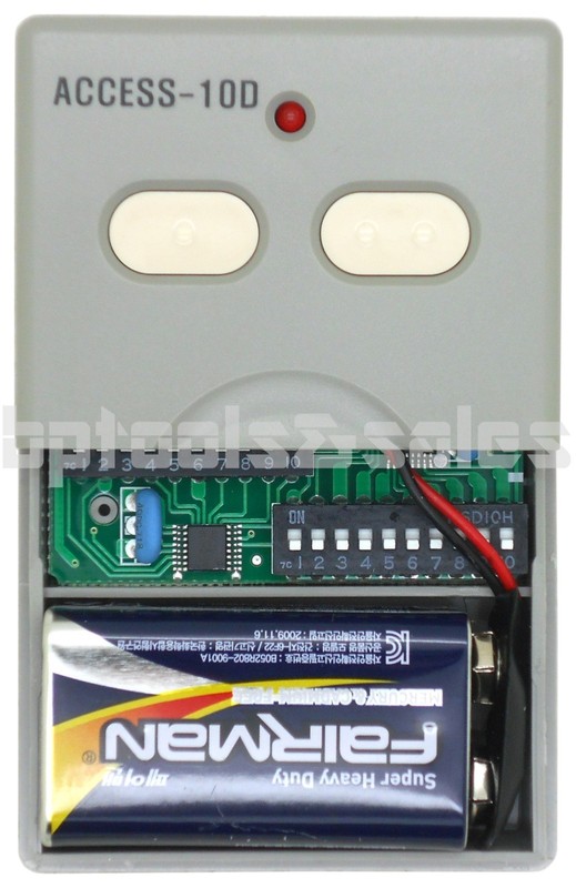 10 Digit Code 2 Buttons Remote Control Garage/Gate Transmitter Opener 300MHz gallery