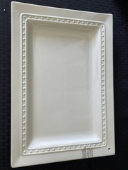 Nora Fleming Pearl Dot F6 Rectangle Platter Large 15.5 X 11 Retired – New In Box