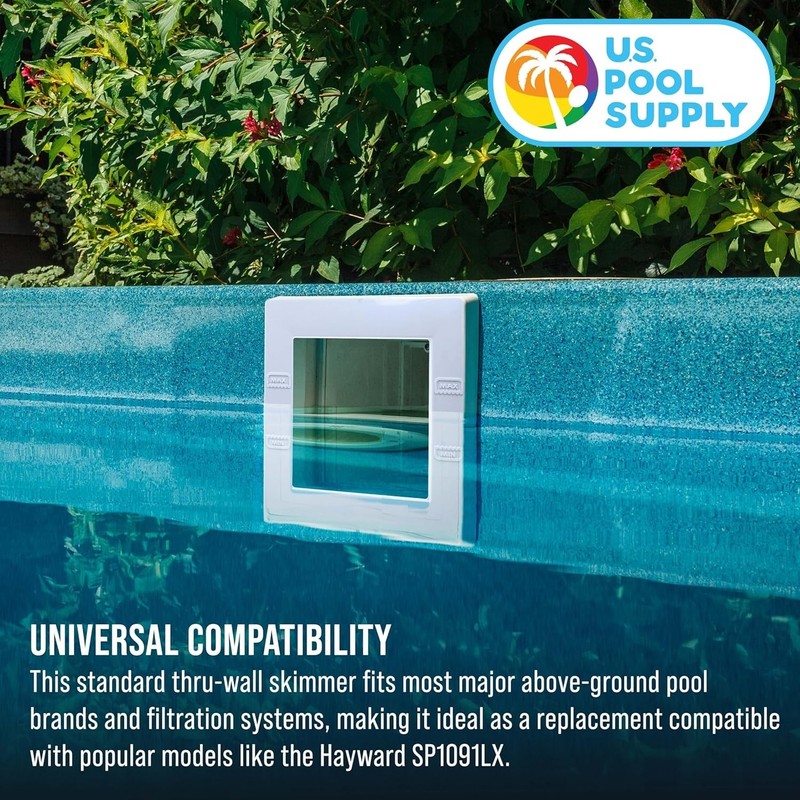 Complete Replacement Pool Skimmer Kit for Above Ground Pools - Heavy-Duty Design gallery
