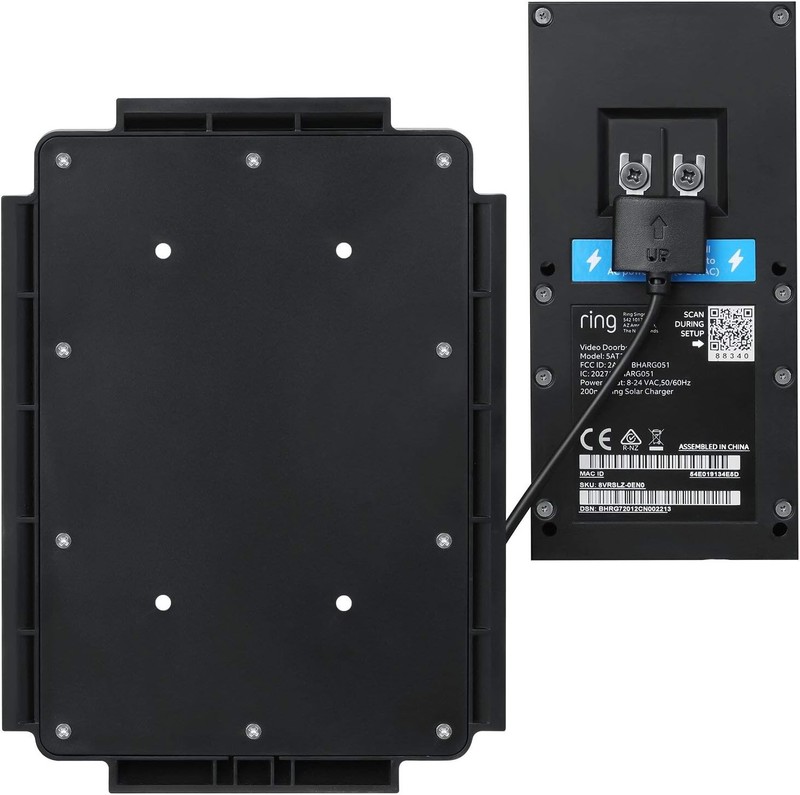 Solar Charger Mount for Ring Video Doorbell 3, 3 Plus and 4 ONLY (Used) gallery