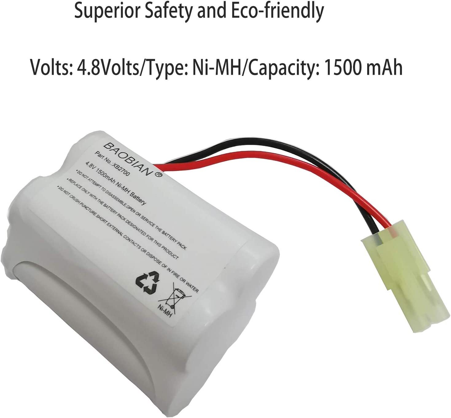 XB2700 Battery 1-Pack Replacement for Euro Pro Shark Vacuum Cleaner Sweeper New! gallery
