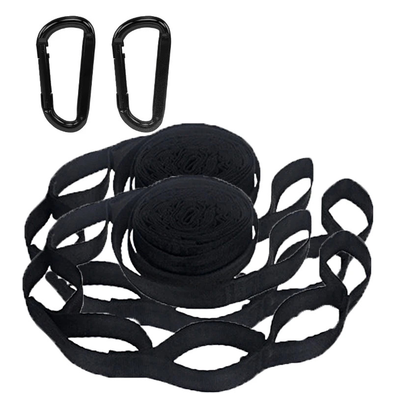 2pcs Hammock Straps Reinforced Polyester High Load-Bearing for Outdoor Camping gallery