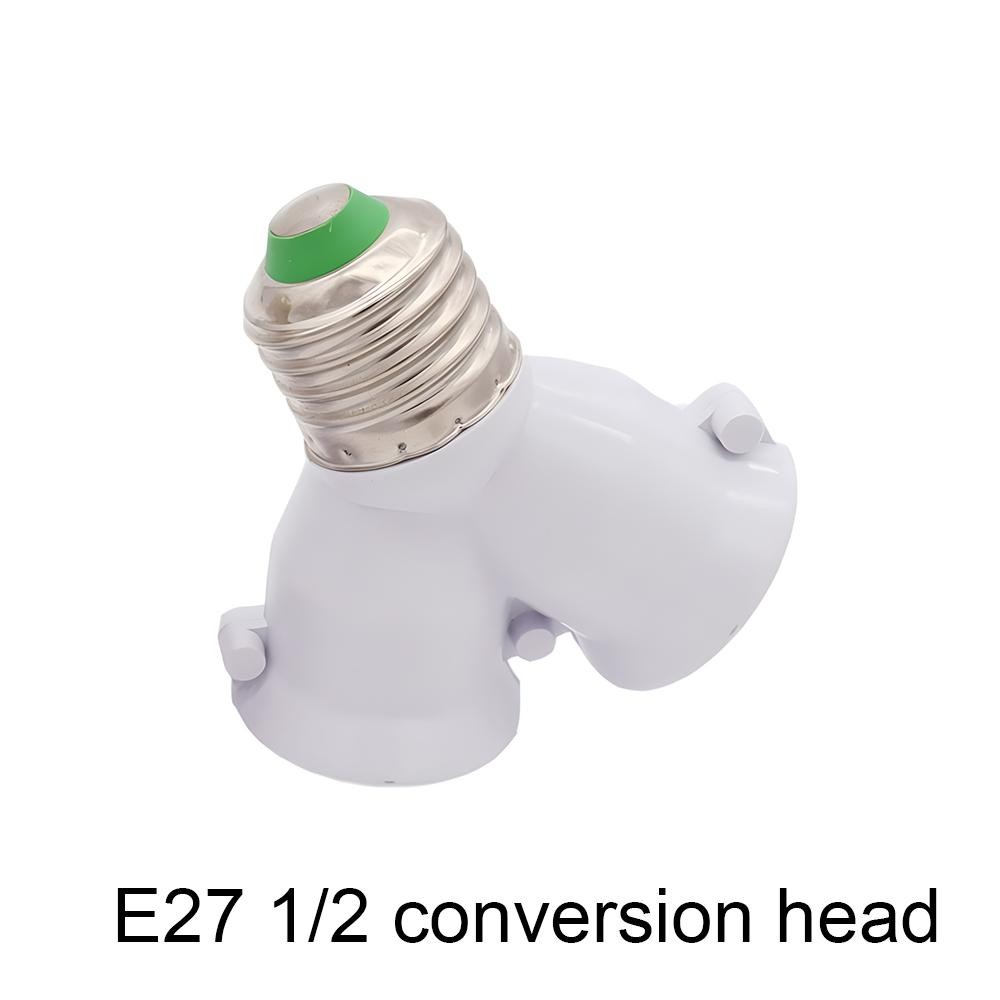E27 Splitter Lamp Holder Adapter 2 Way Bulb Socket Converter Extender gallery