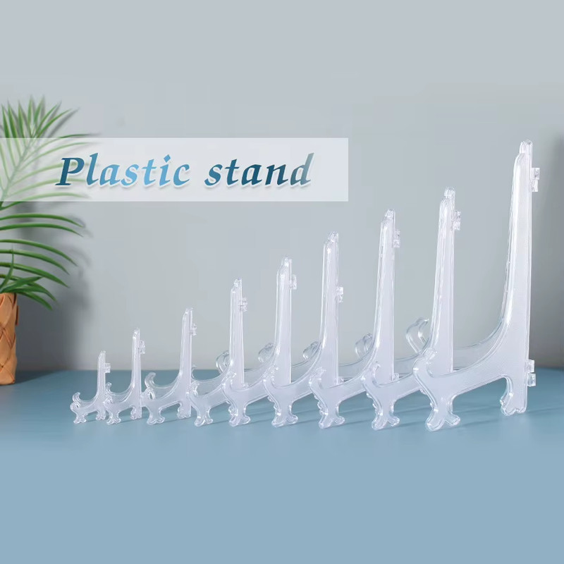 Plastic Acrylic Easels or Stand/Plate Holders to Display Pictures or Other Items gallery