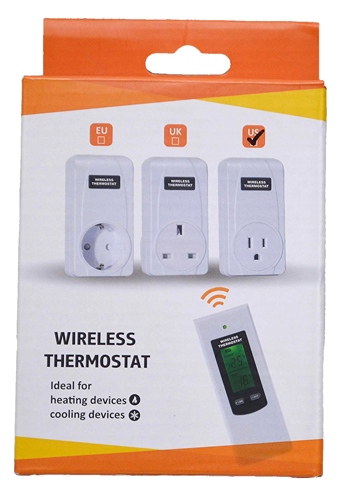 Wireless Digital Thermostat Remote Control for Electric Heating Cooling Devices gallery