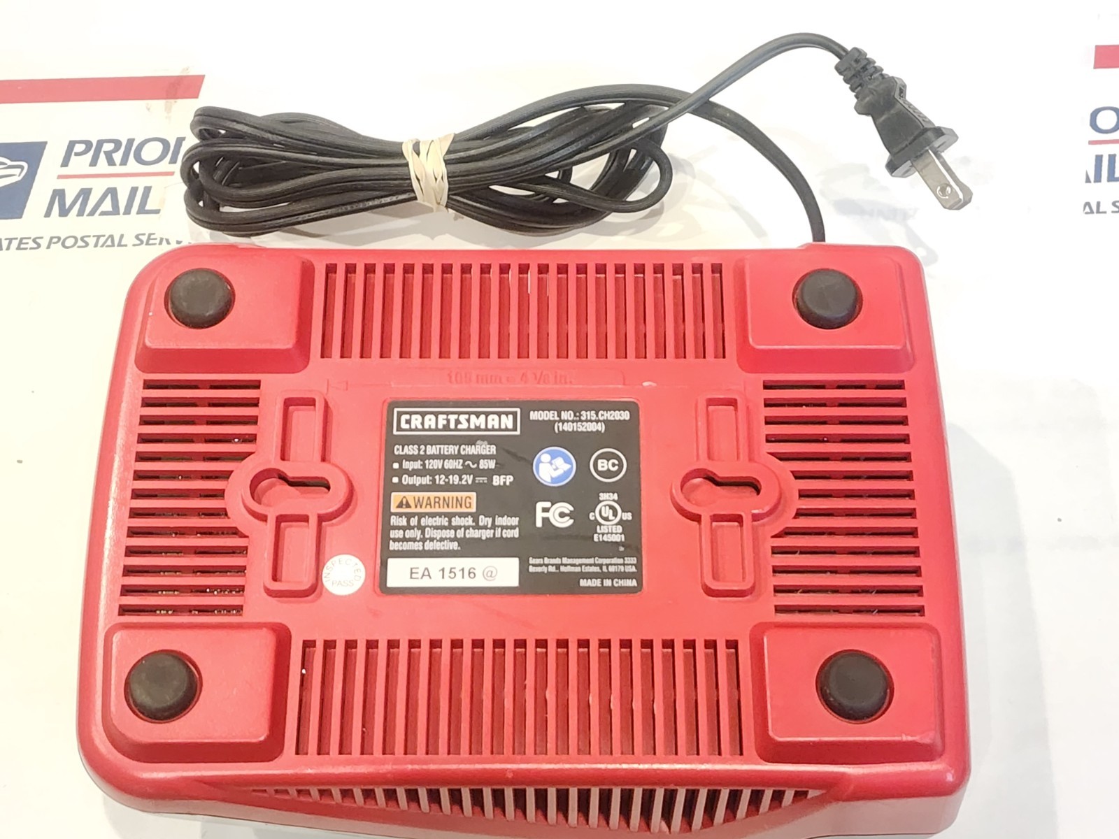 OEM CRAFTSMAN 12-19.2 VOLT DUAL CHEMISTRY CHARGER 315.CH2030 140152004 D4.1 gallery