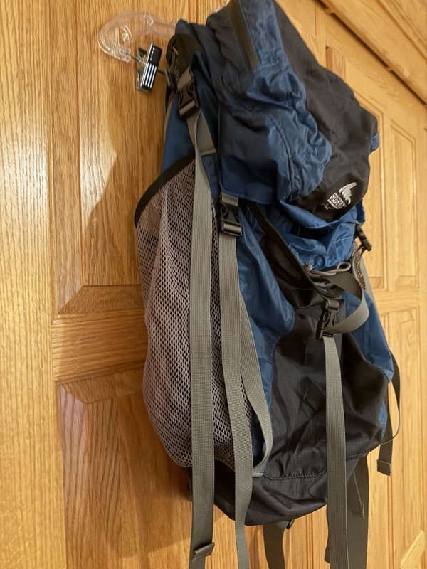 Gregory G-Pack Blue Black Internal Frame Technical Hiking Backpack Lightweight 3