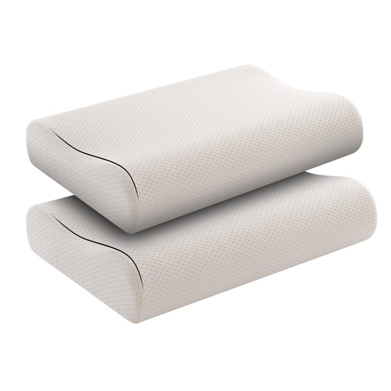 2 Pack Memory Foam Pillow Sleeping Contour Pillows Neck Support Orthopedic gallery