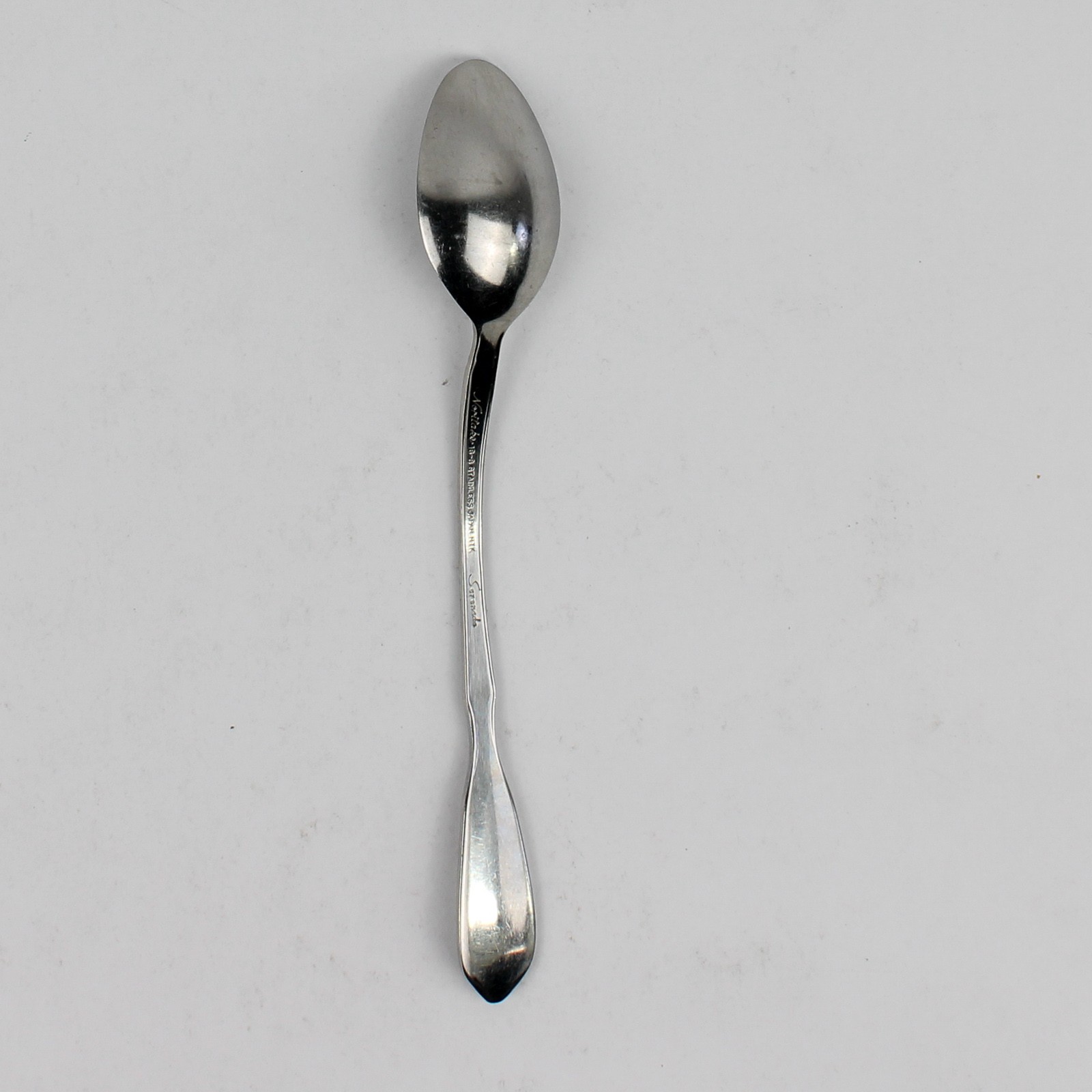 Vintage Noritake Serenade Pattern Ice Tea Spoon 18/8 Stainless 7.5 Inches gallery