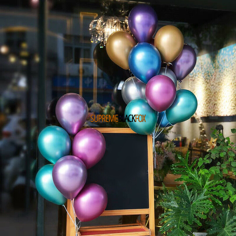 Metallic Chrome Balloons (25) Graduation, Birthday, Sweet 16, Party (12 inch) gallery