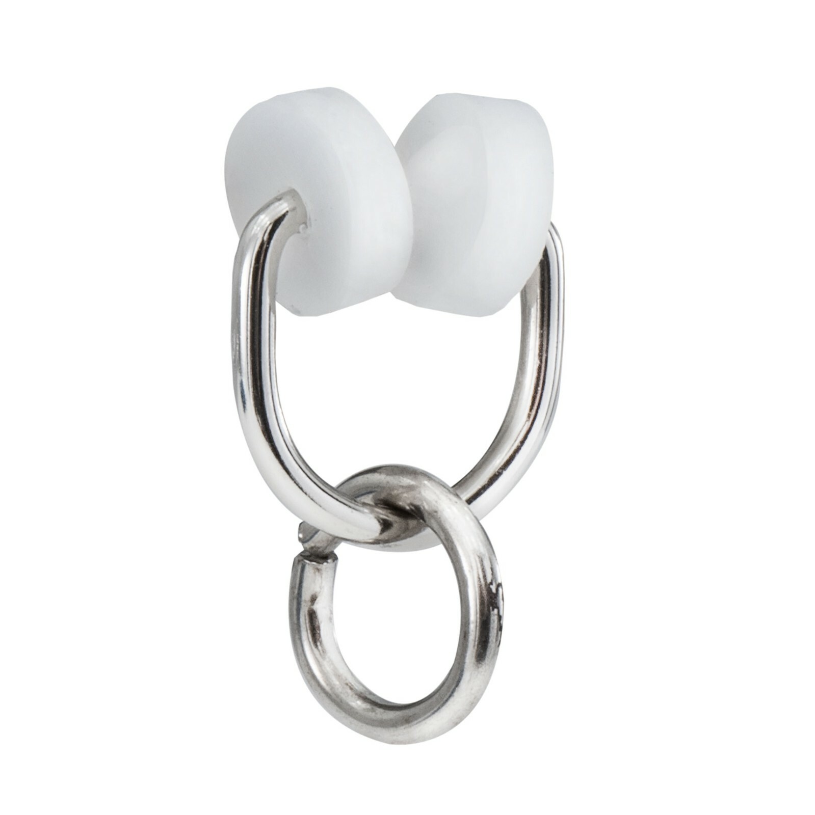 RecPro RV Nylon Wheel Carrier Ring/Hook for I Beam Track Curtain Rod 14/20 Packs gallery