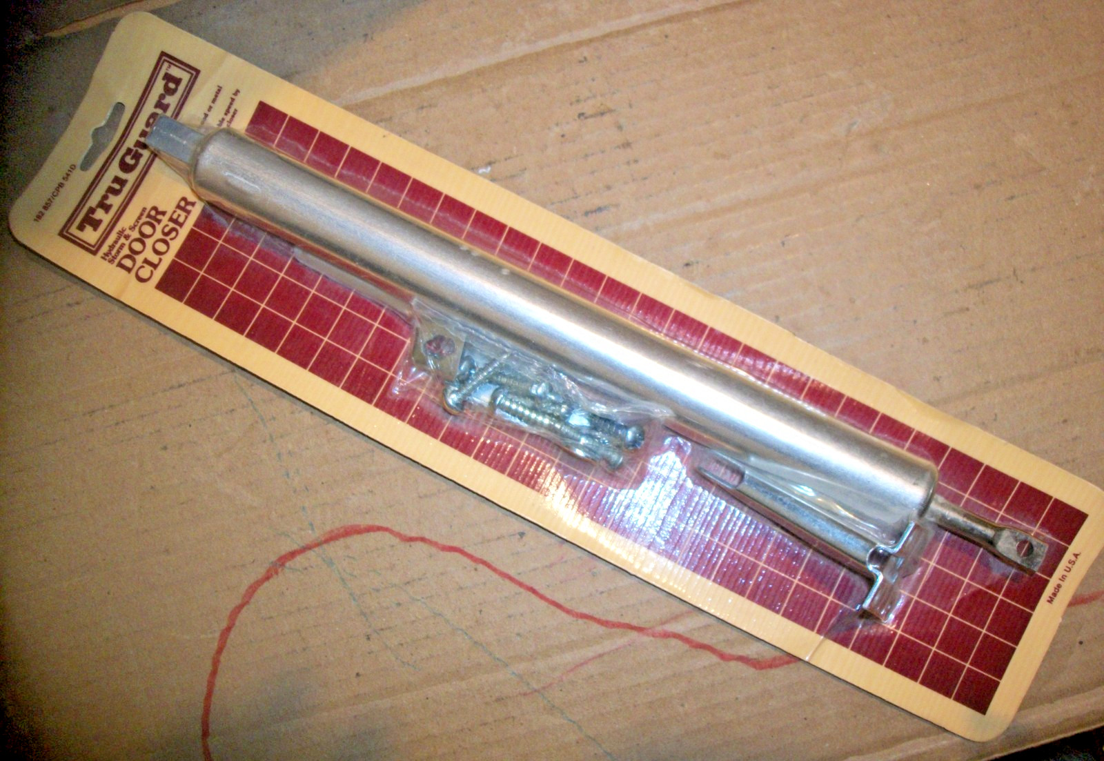 NEW Vintage True Value/Tru Guard Screen/Storm Door Closer USA Made gallery