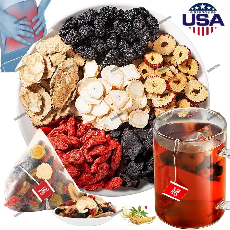 30Pcs Ginseng Six Treasure Tea , Kidney Tea ,Liver Tea , Red Date Kidney Health gallery