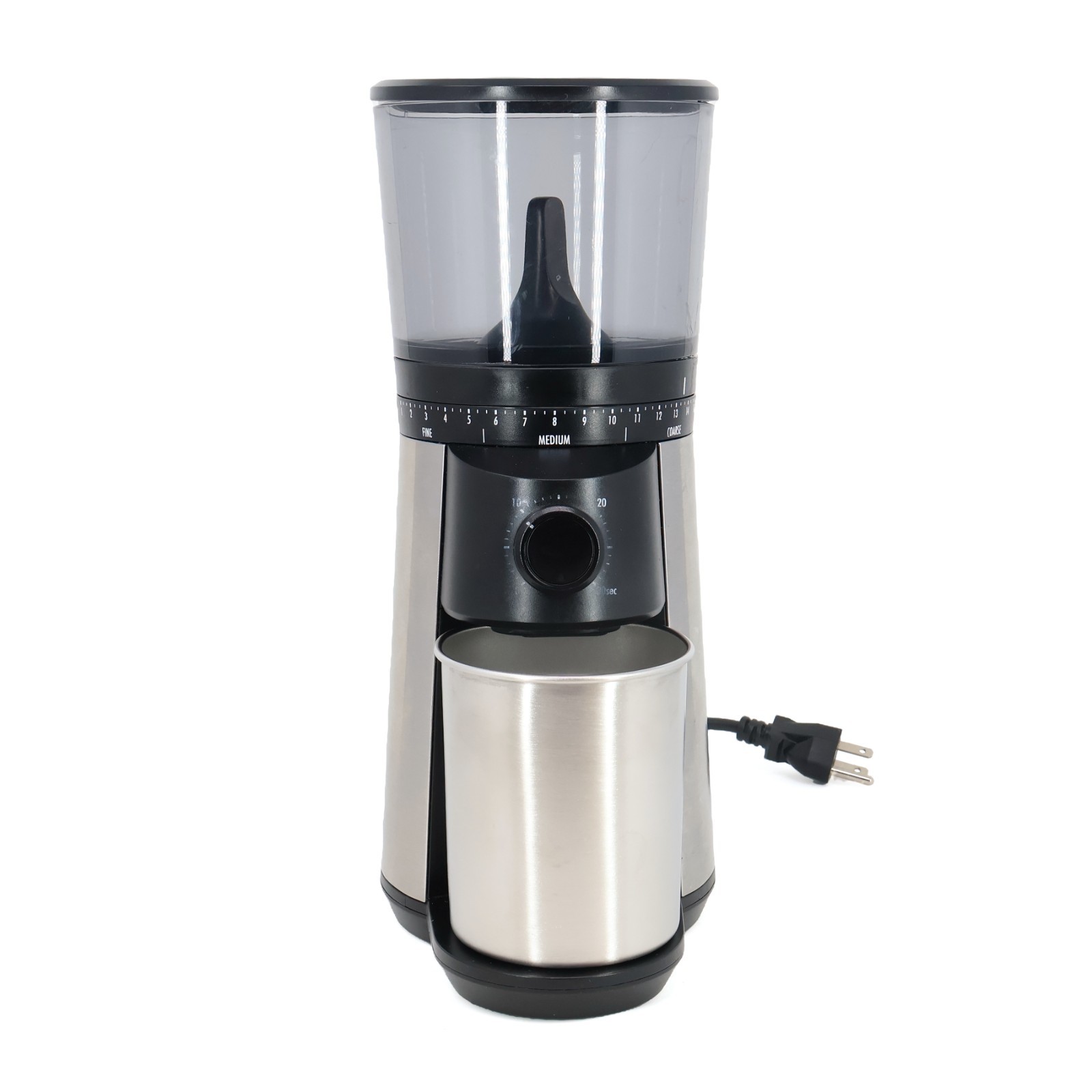 OXO Brew Conical Burr Coffee Grinder - Stainless Steel/Black gallery