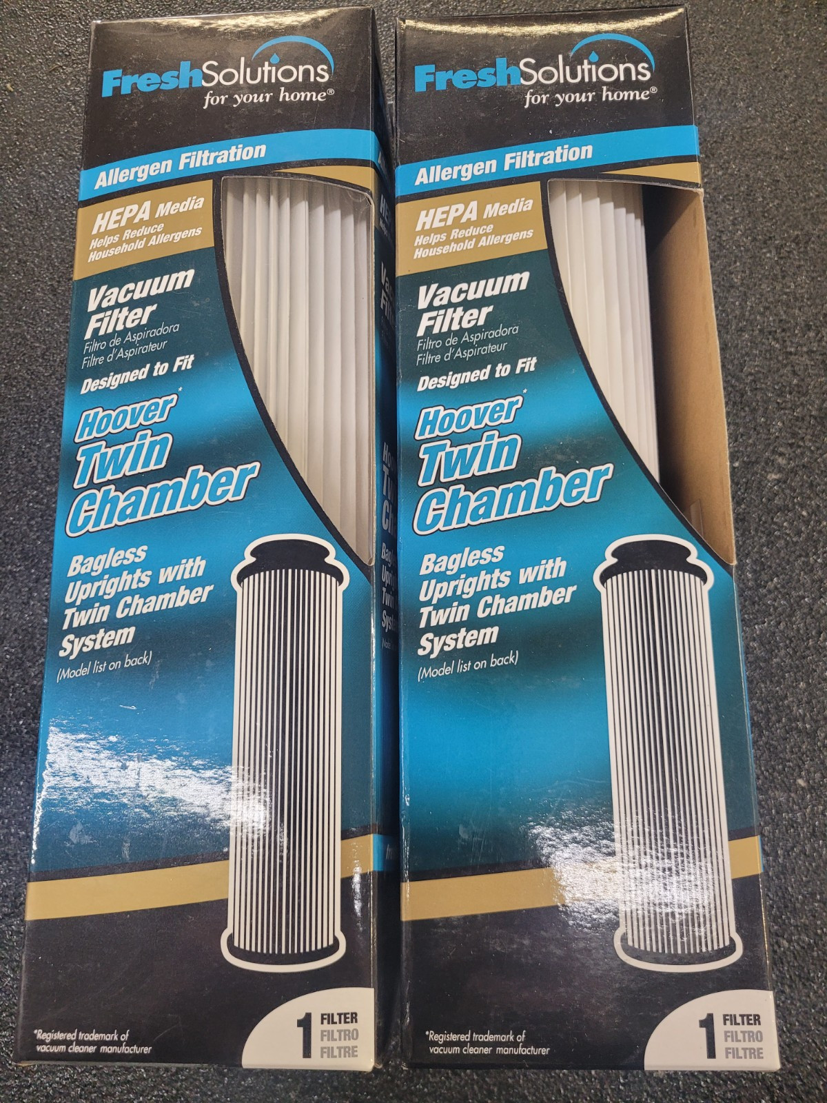 Hoover Vacuum Filter FRESH SOLUTIONS Allergen Filtration Twin Chamber BRAND NEW gallery