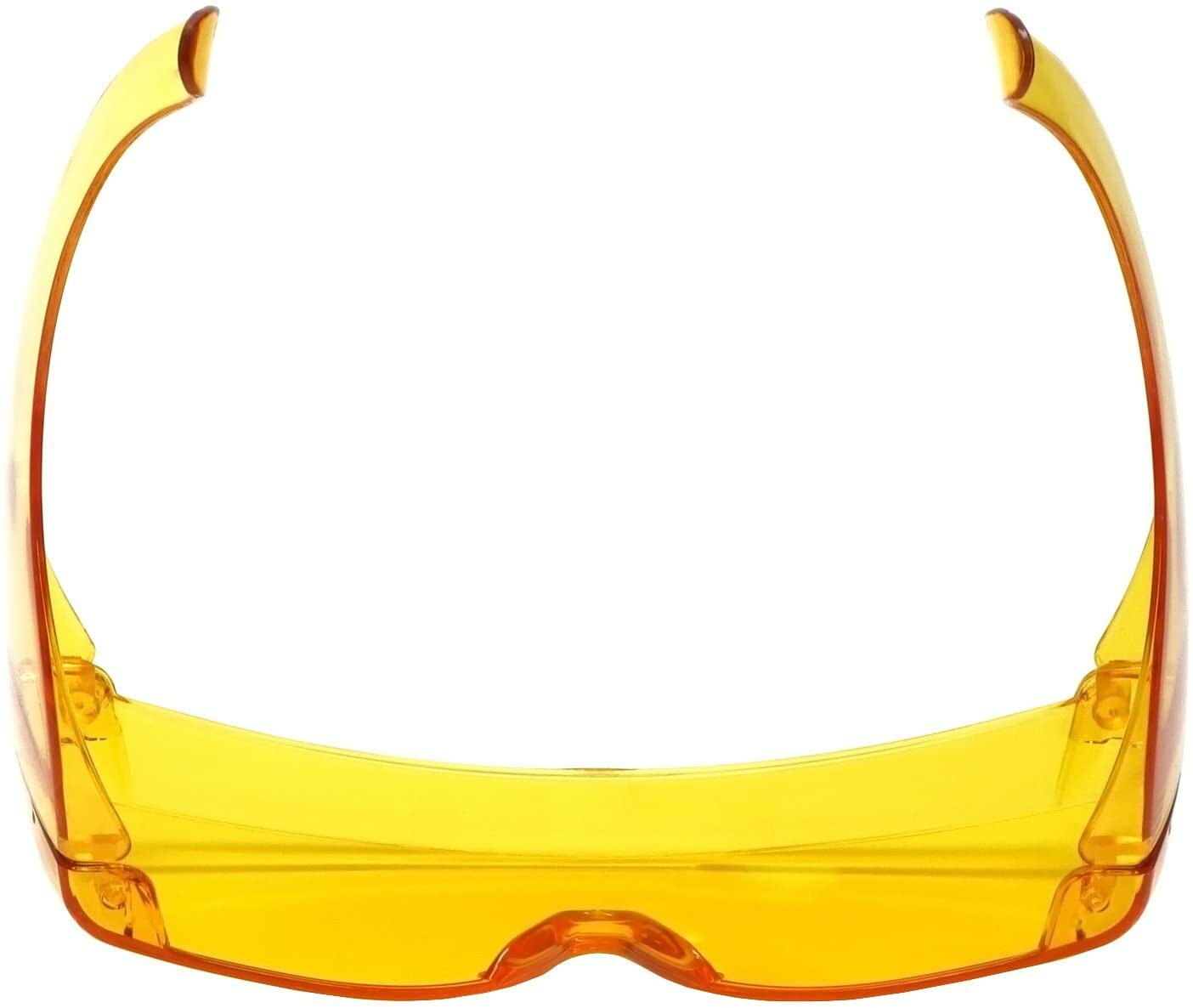 Calabria 3000 Large Square Over Safety Glasses UV Protection in Yellow gallery
