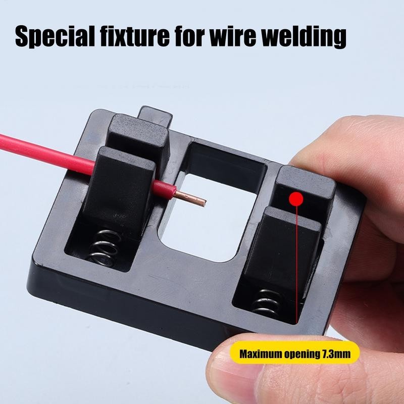 ABS Wire Fixture Welding Soldering Station Heat Resistant Clamp for Thin Cables gallery