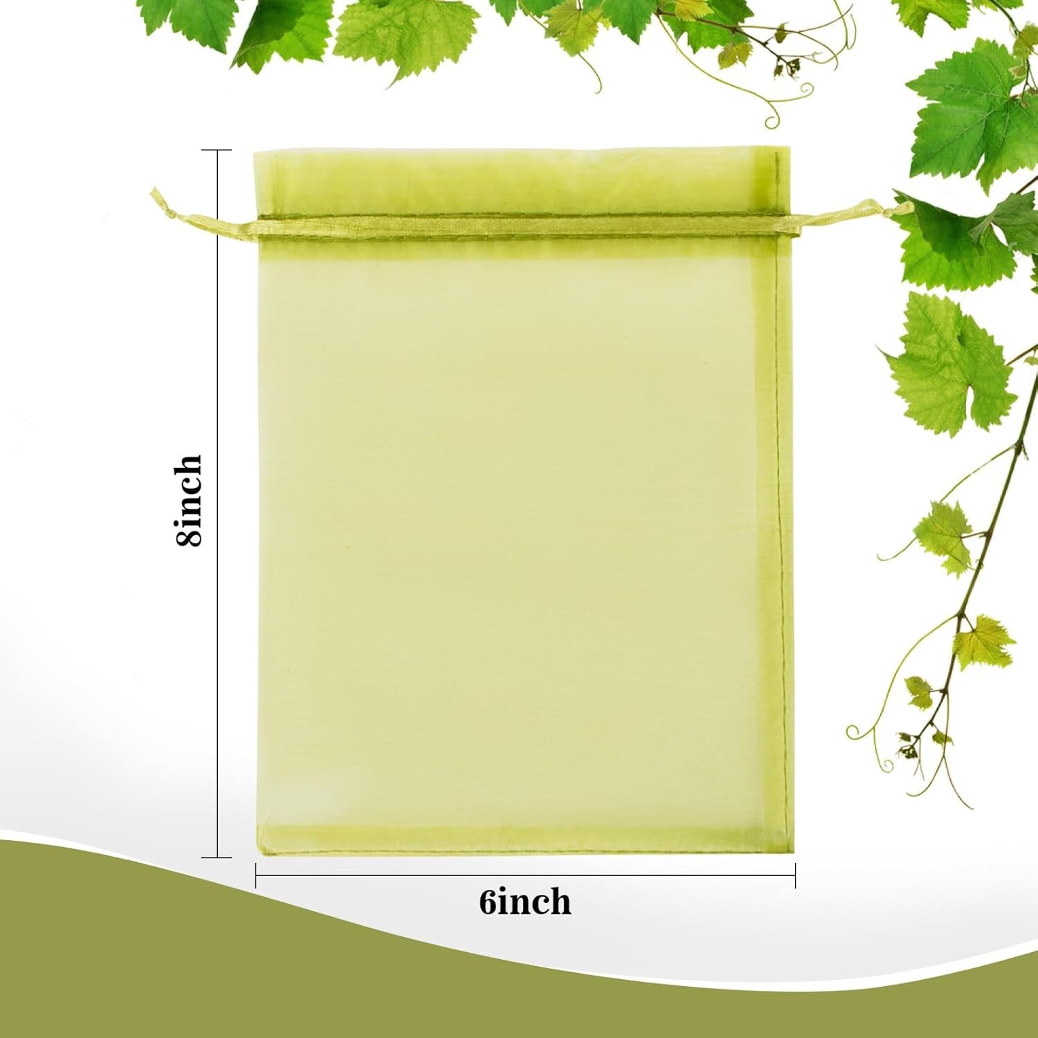 40/50 Pcs Fruit Protection Bags Reusabel Garden Fruit Tree Bags for Mango Grape gallery