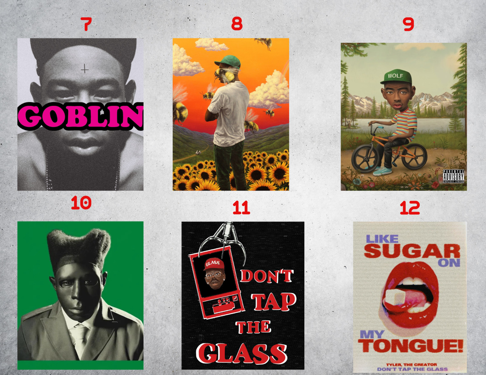 Tyler The Creator Music Wall Collage Poster Prints gallery