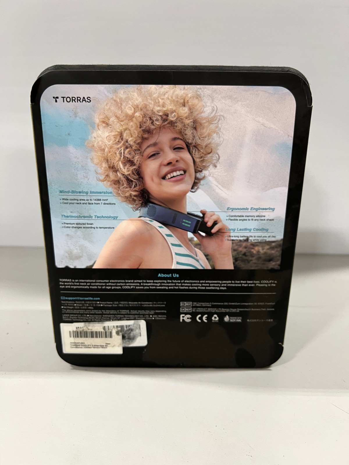 Torras Coolify 3 Wearable Air Conditioner - Cooling & Heating Neck Fan gallery