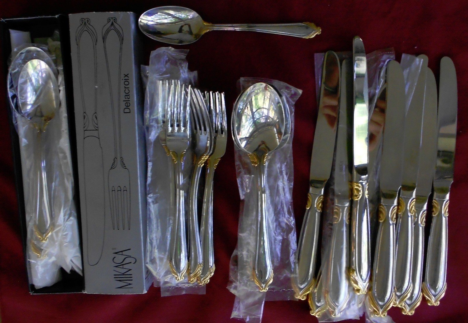 Mikasa Stainless DELACROIX GOLD Open Stock - You Choose the Piece (s) Flatware gallery