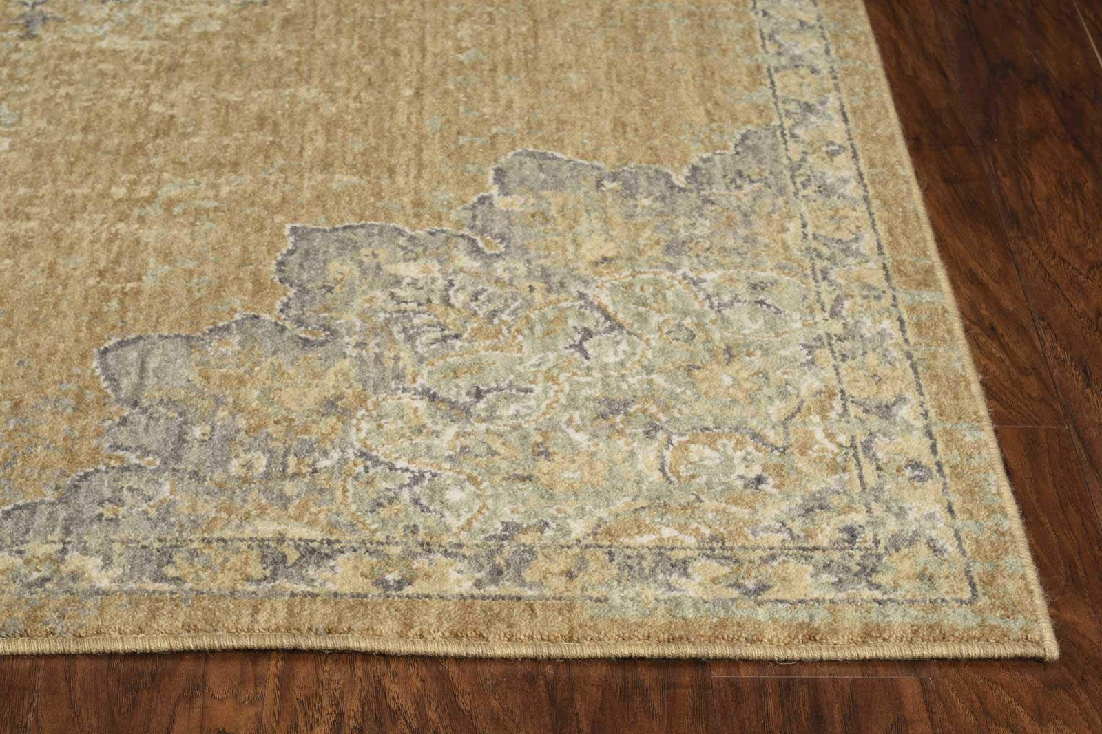 6' Sage Green Round Hand Woven Area Rug gallery