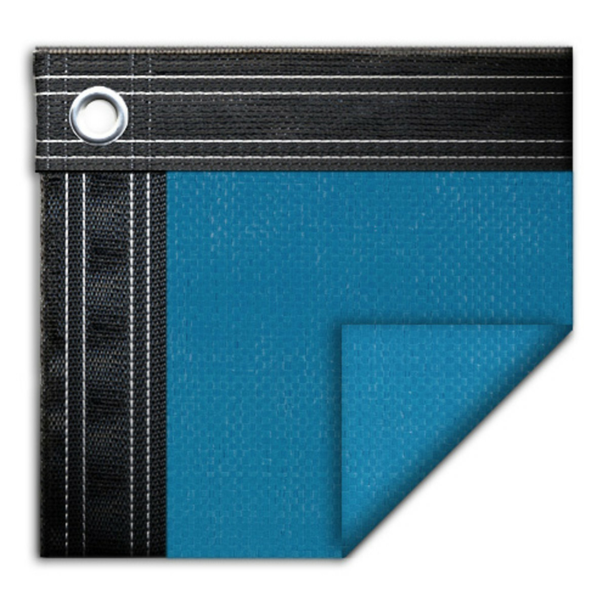 16' x 32' Rectangle In-Ground Swimming Pool Mesh Winter Cover 10 Year - Blue gallery