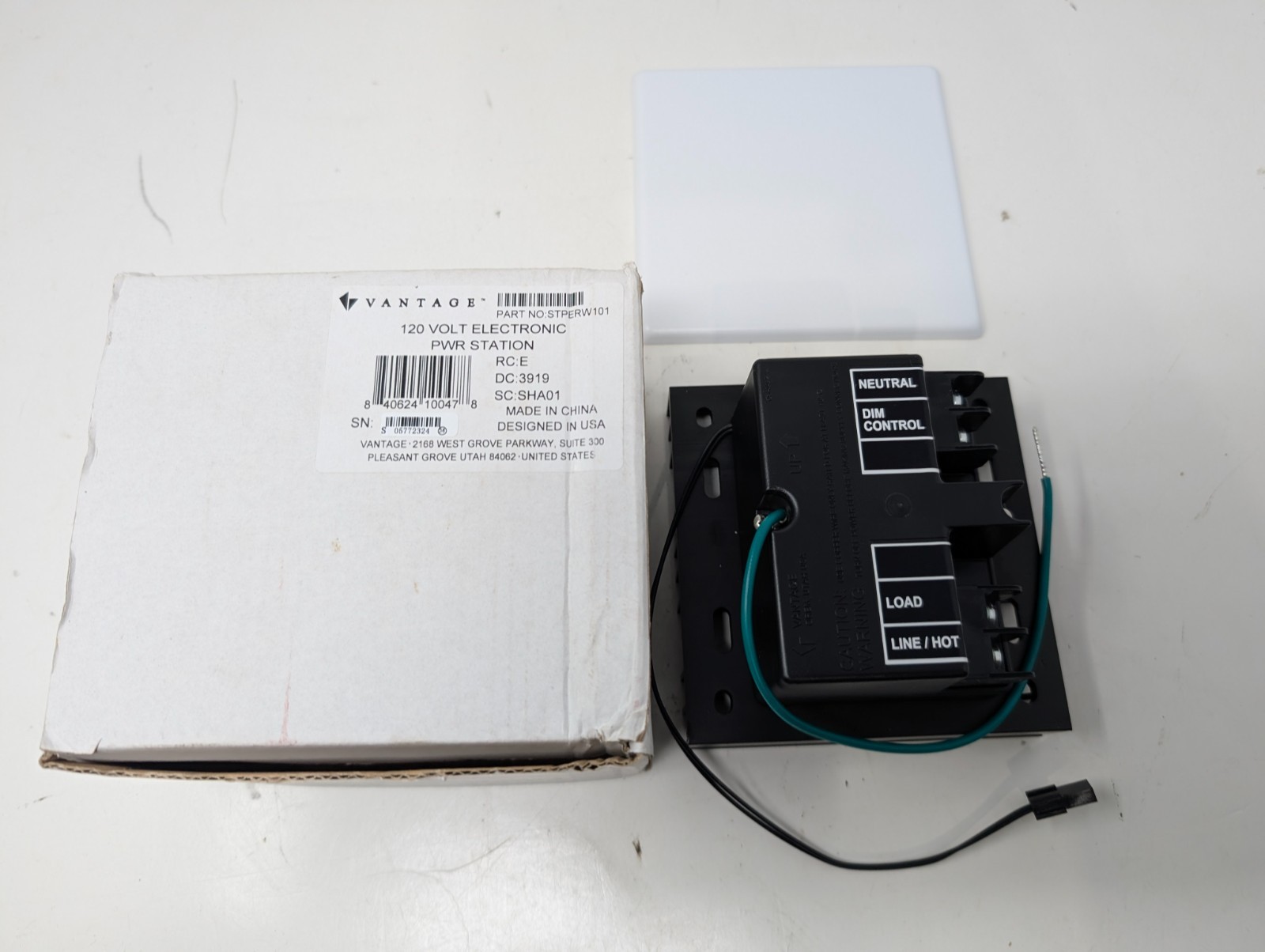 Vantage STPERW101 120V Electronic Power Station Booster Dimmer (G8) gallery
