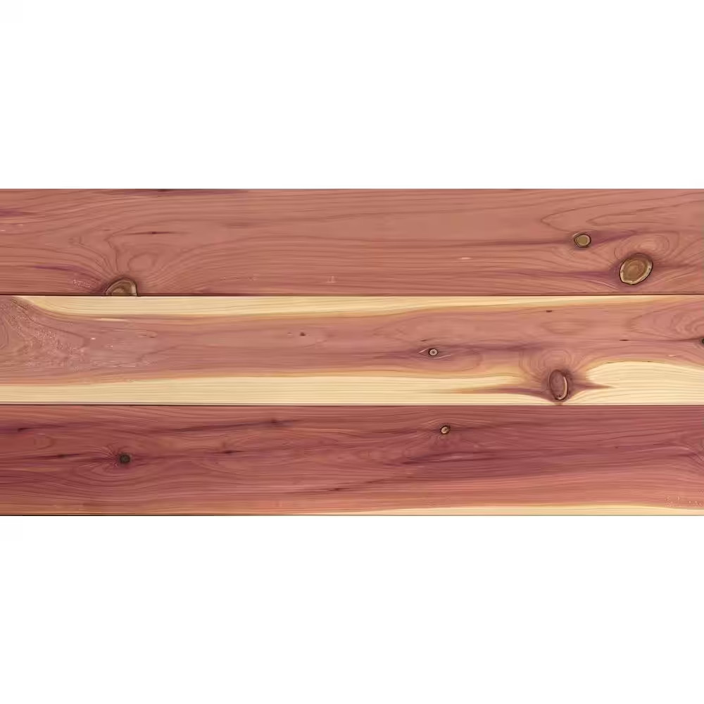 3-3/4 In. X Random Length Aromatic Red Cedar Shiplap Planking (15 Sq. Ft/Pkg) gallery